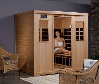 Radiant Health Saunas® E-4H 4 Person Elite Model