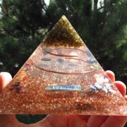 Flower of Life Orgone Pyramid