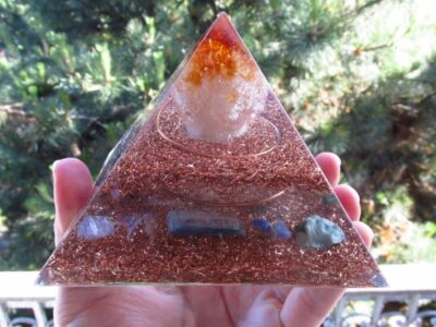 Abundance & Prosperity Orgone Pyramid