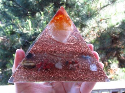 Abundance & Prosperity Orgone Pyramid