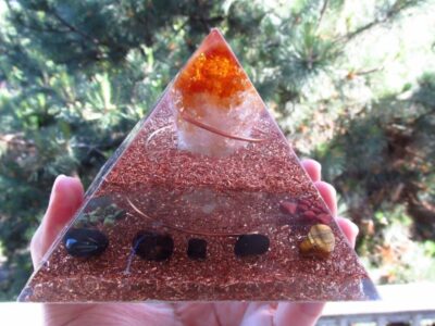 Abundance & Prosperity Orgone Pyramid