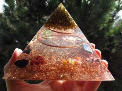 Flower of Life Orgone Pyramid