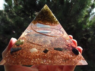 Flower of Life Orgone Pyramid