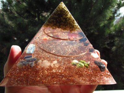 Flower of Life Orgone Pyramid