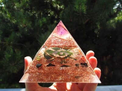 Galactic Butterfly Orgone Pyramid