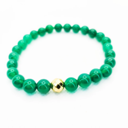 Mystech Mineral Stretch 7.83Hz Bracelet — Aventurine