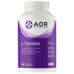 AOR L-Tyrosine, 180 Capsules