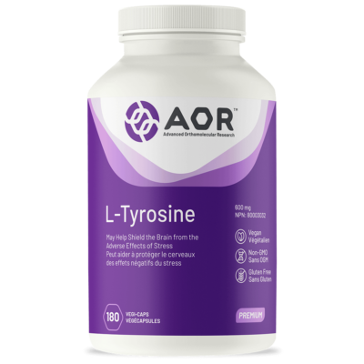 AOR L-Tyrosine, 180 Capsules