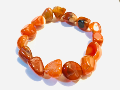 Mystech Mineral Chunk 7.83Hz Bracelet — Carnelian