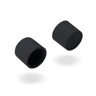 Rubber Caps - Black (Set of 6)