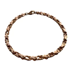 Mystech Tennis 7.83Hz Bracelet - Rose Gold Plated