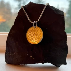 Mystech Flower of Life 7.83Hz Pendant