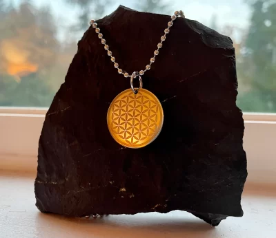 Mystech Flower of Life 7.83Hz Pendant