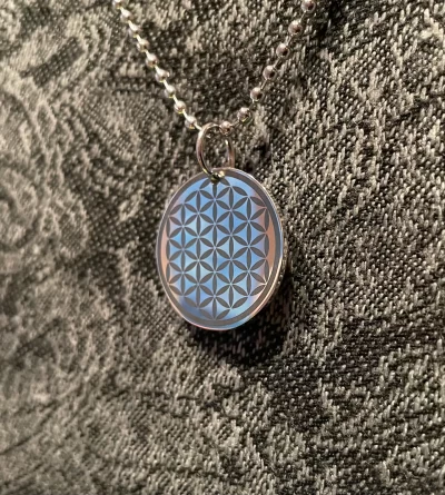 Mystech Flower of Life 7.83Hz Pendant