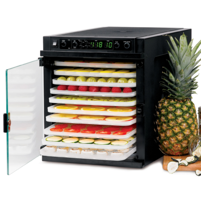 Tribest® Sedona® Express Food Dehydrator with BPA-Free Plastic Trays, SDE-P6280-B